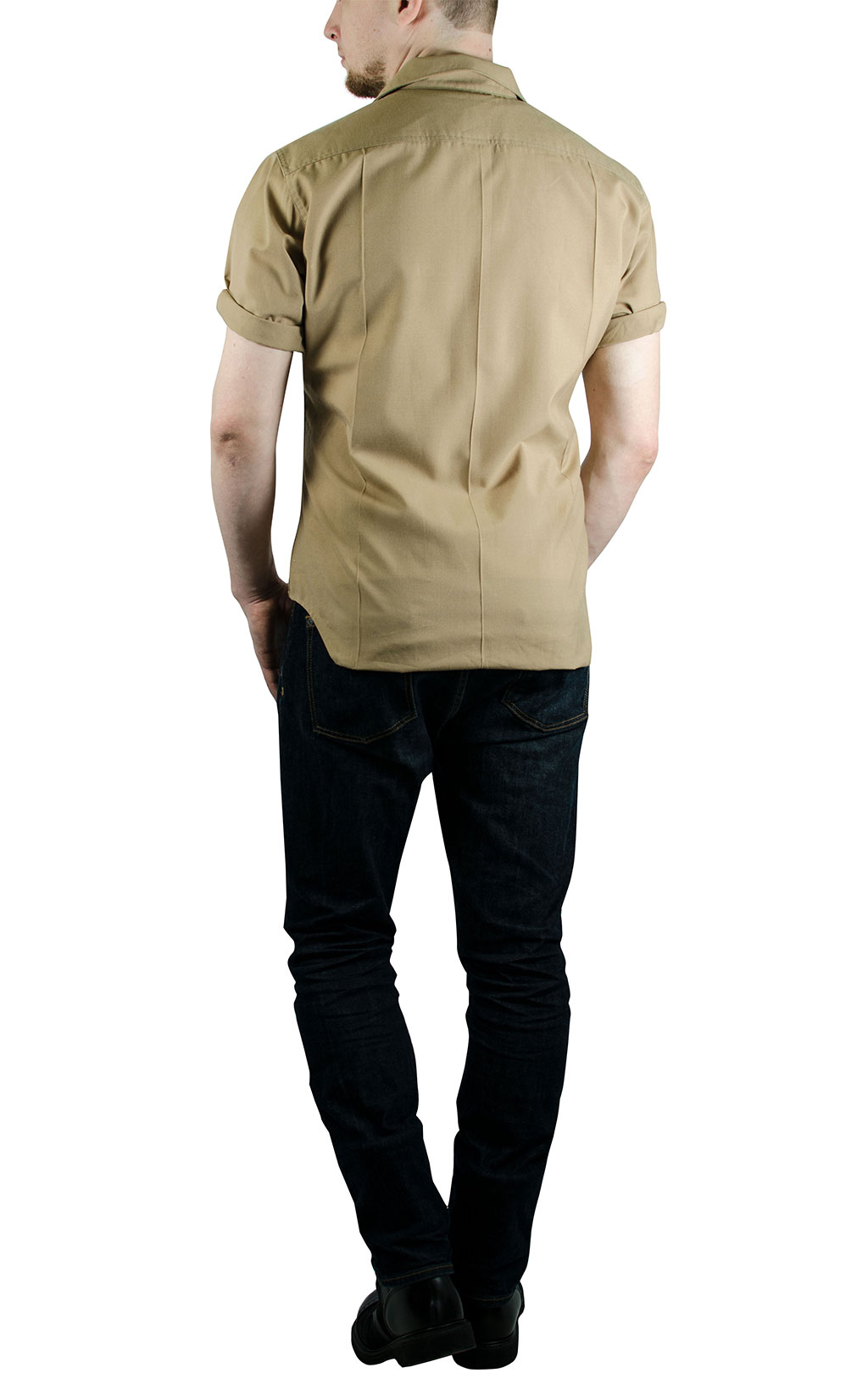 Рубашка USMC короткий рукав khaki б/у США