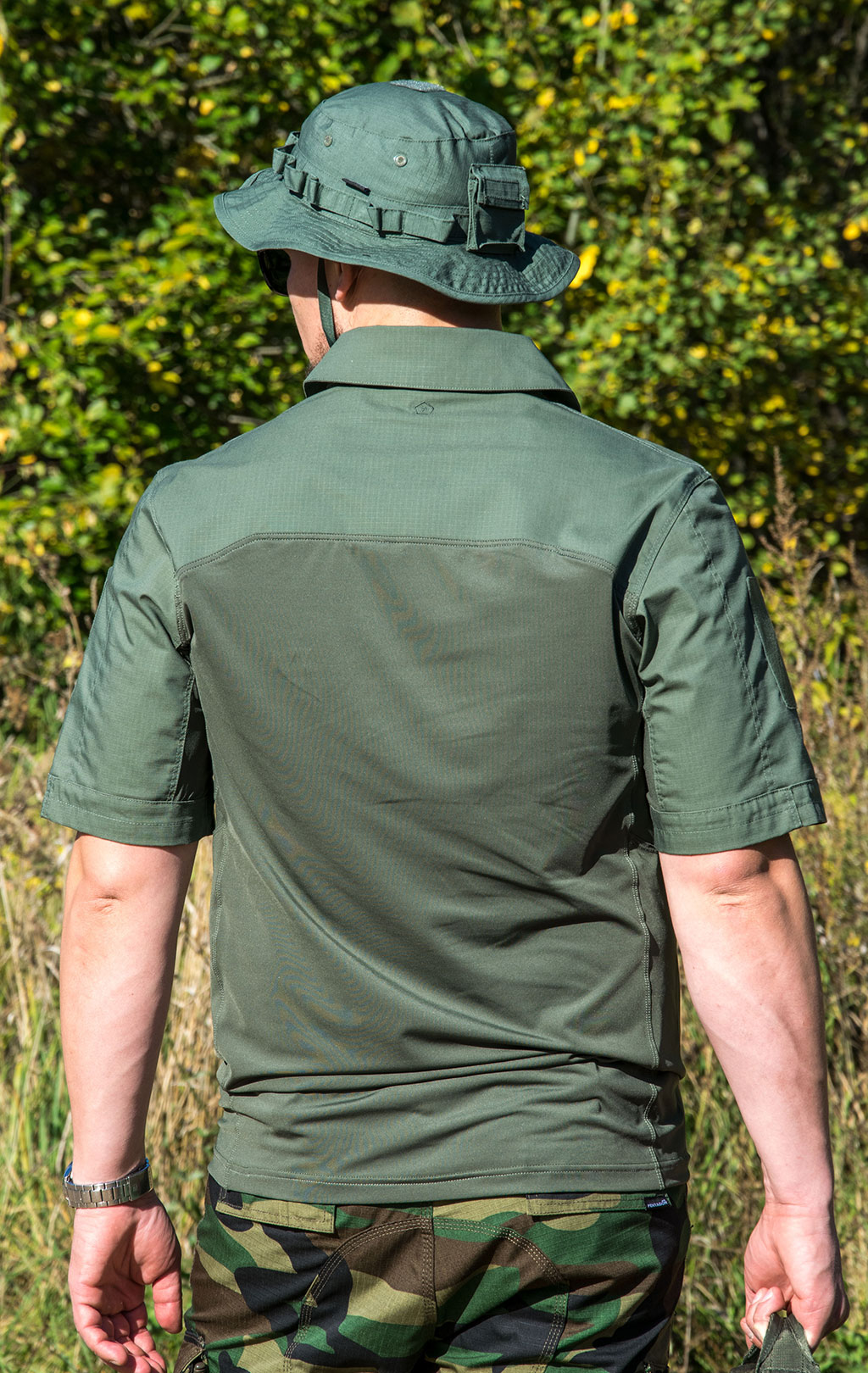 Рубашка Combat shirt Pentagon RANGER TAC-FRESH короткий рукав green 06CG 02013-SH 