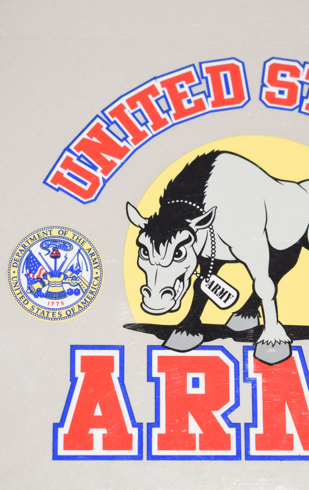 Наклейка United States ARMY (конь) США