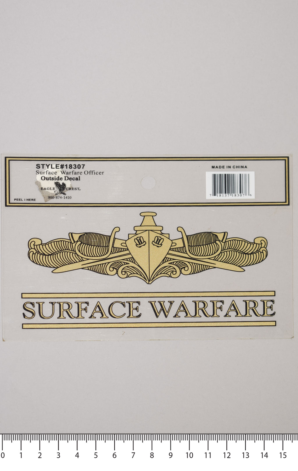 Наклейка SURFACE WARFARE #18307 США