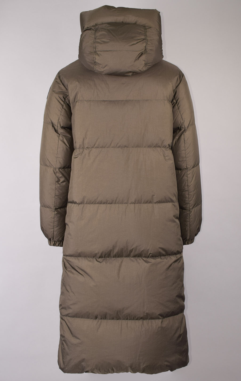 Женское пальто пуховое PARAJUMPERS SLEEPING BAG двустороннее FW 23/24 taglia olive-mochi 