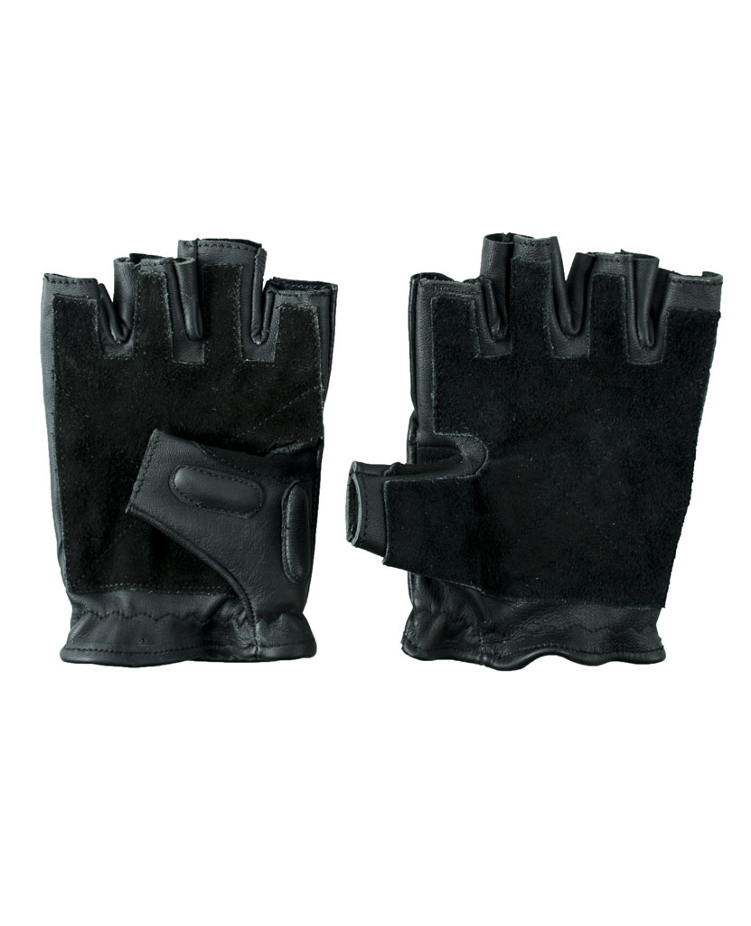 Перчатки SWAT нового образца кожа без пальцев 
