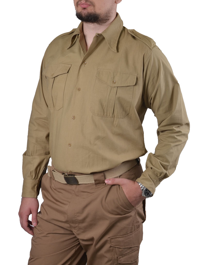 Рубашка M-47 хлопок khaki Франция