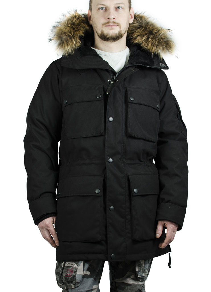 Куртка-аляска ARCTIC EXPLORER SP-19 black hard 