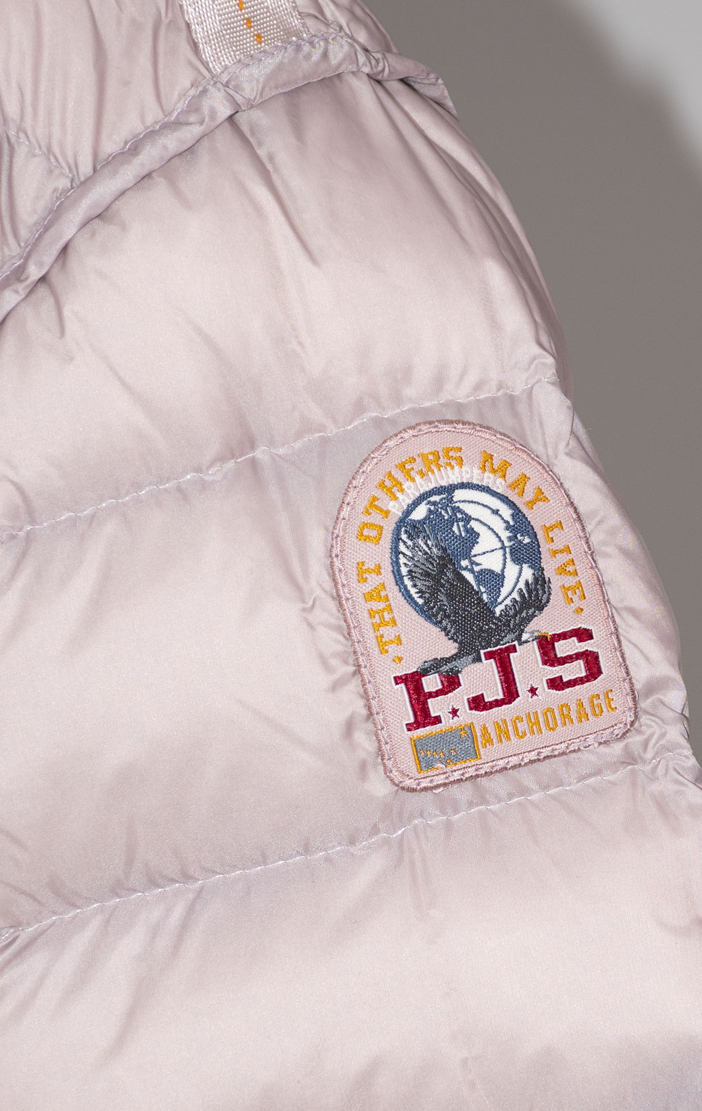Женская куртка-пуховик лёгкая PARAJUMPERS LETIZIA REVERSO двухсторонняя SS 24 sage-misty lilac 