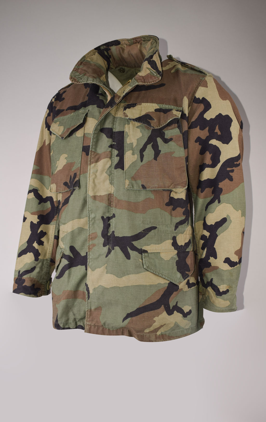 Куртка CLASSIC M-65 camo woodland б/у США