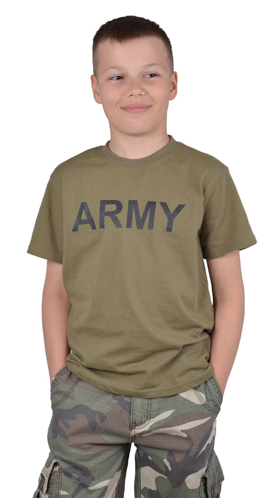 Детская футболка TROOPER ARMY olive 