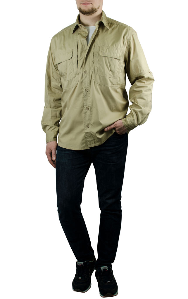 Рубашка Pentagon TACTICAL SHIRT хлопок35%/полиэстр65% khaki 02010 