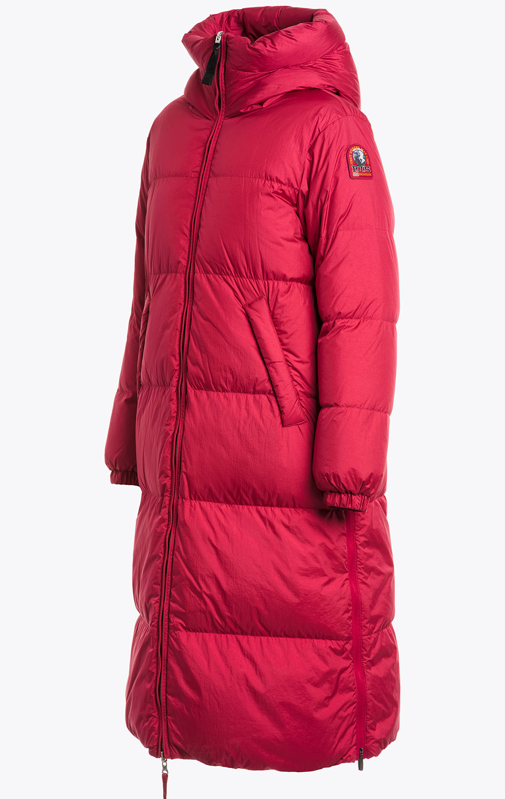 Женское пальто пуховое PARAJUMPERS SLEEPING BAG двустороннее FW 24/25 cerise-amarone 