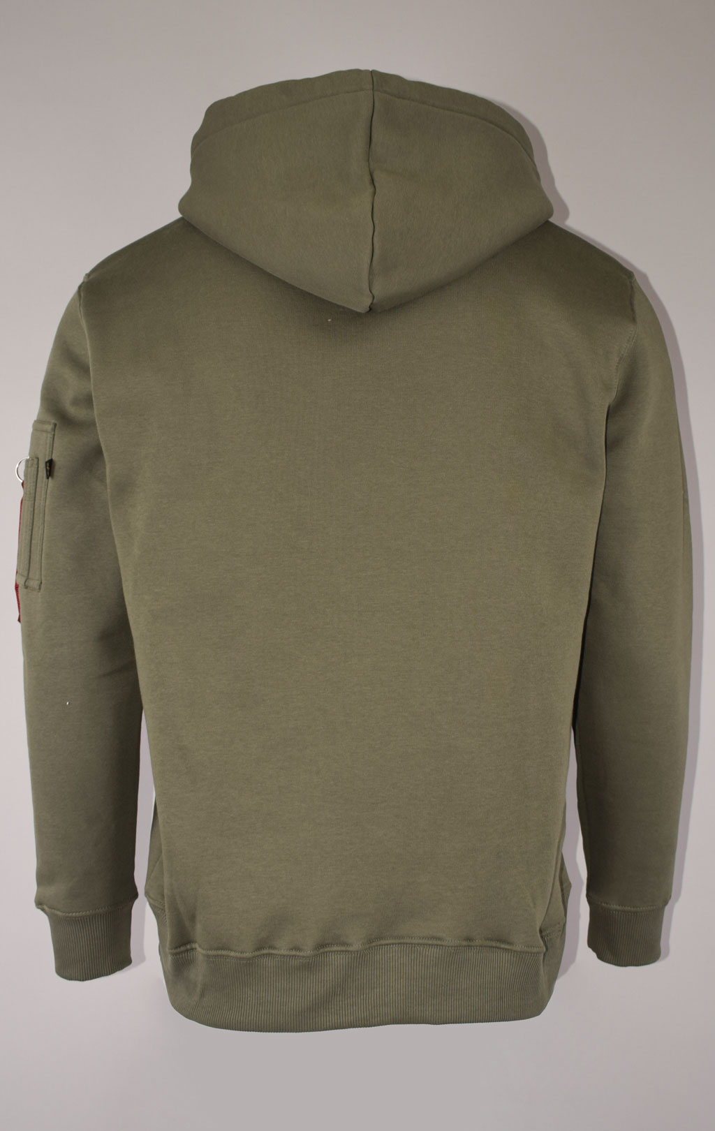 Толстовка ALPHA INDUSTRIES ALPHA LABEL HOODY dark olive 