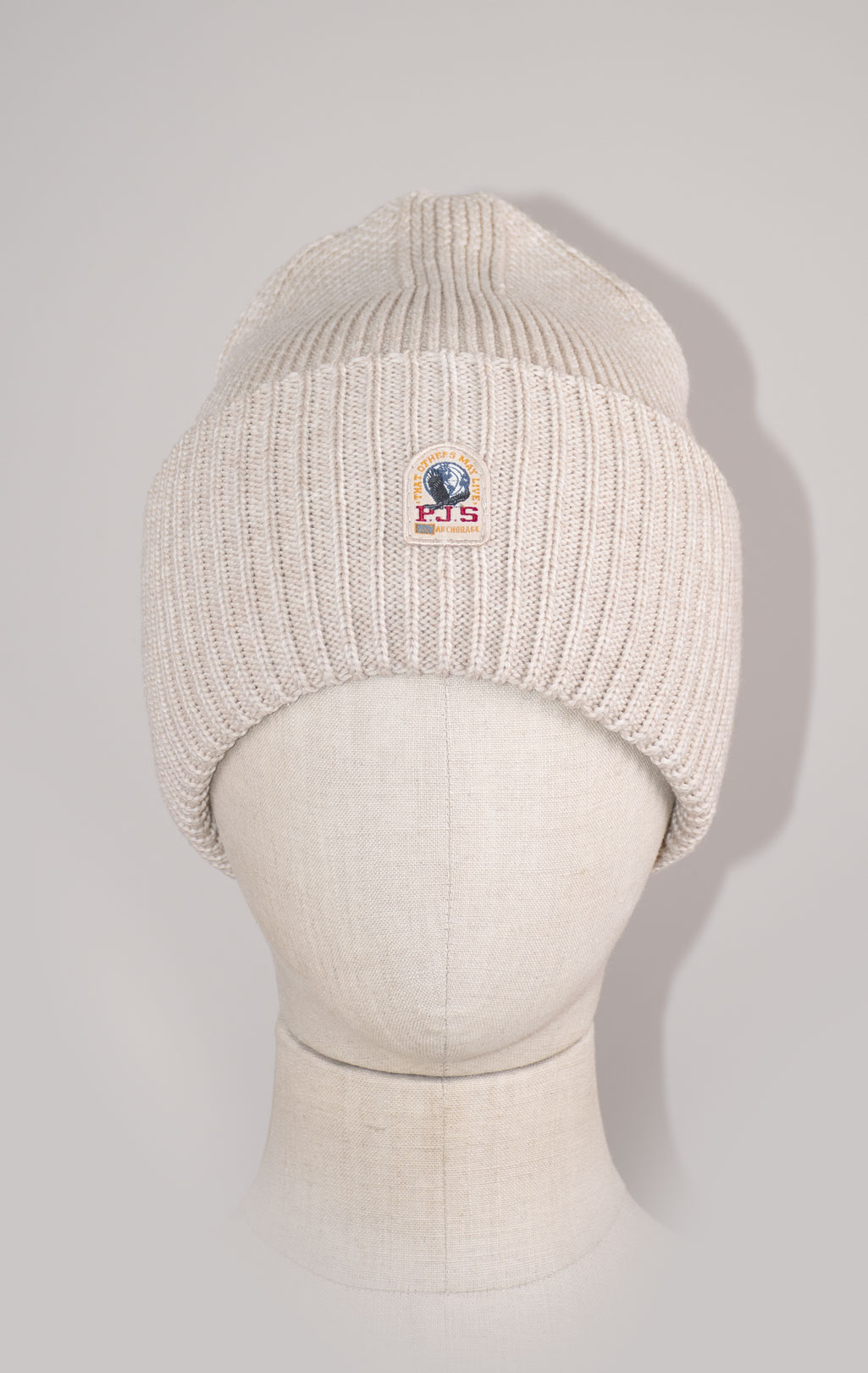 Шапка вязаная PARAJUMPERS STREET HAT FW 24/25 purity 