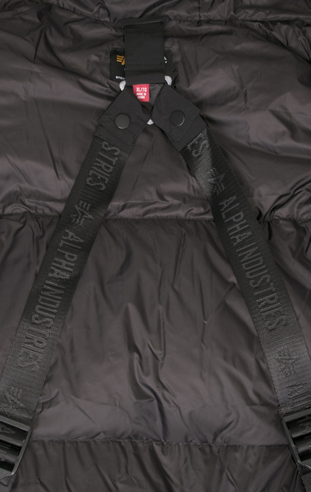 Парка ALPHA INDUSTRIES LONG PUFFER PARKA FW 24/25 black 