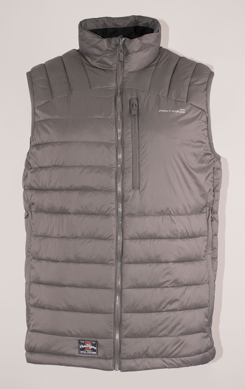 Жилет утеплённый Pentagon HOMER soft vest нейлон grey cinder 04010 