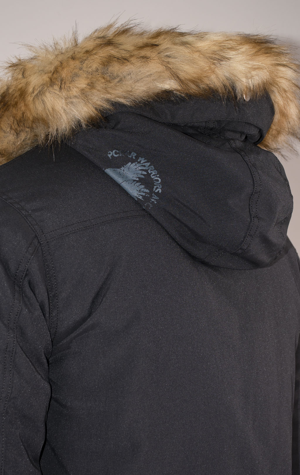 Аляска короткая ALPHA INDUSTRIES POLAR SV big size black 