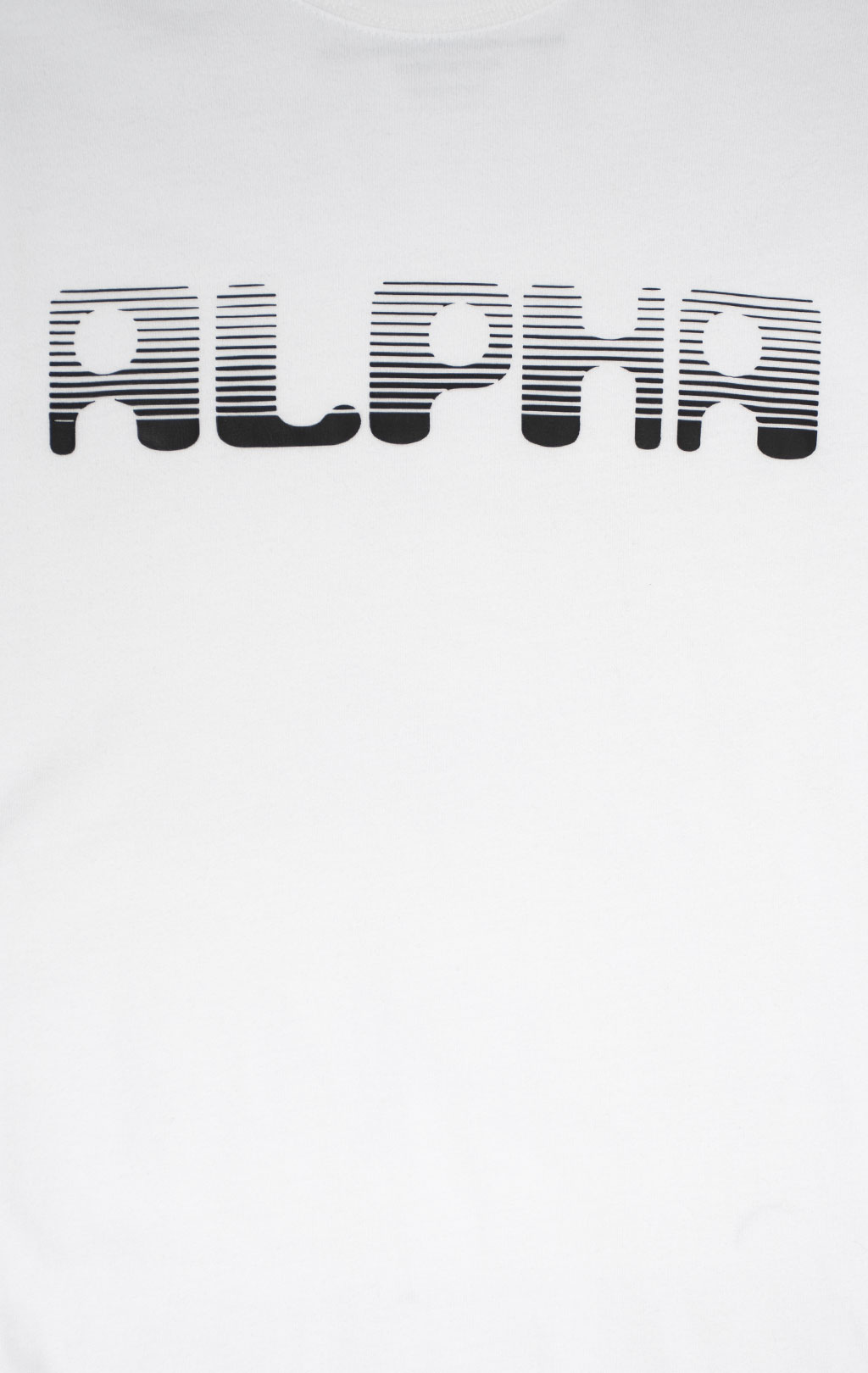 Футболка ALPHA INDUSTRIES ALPHA LOGOS TEE плотная FW 24/25 white 