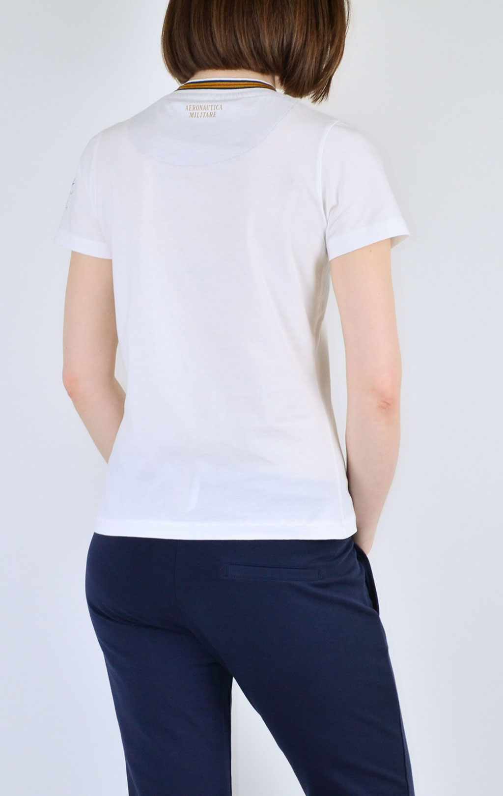 Женская футболка AERONAUTICA MILITARE bianco ottico (TS 1493) 