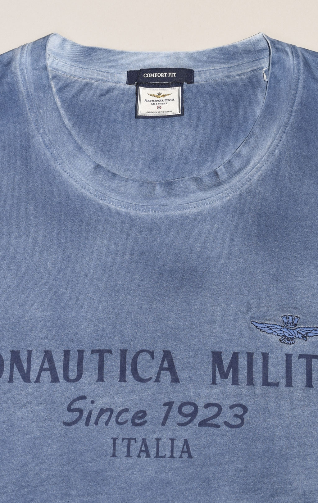 Футболка AERONAUTICA MILITARE SS 23/IN indaco (TS 2073) 