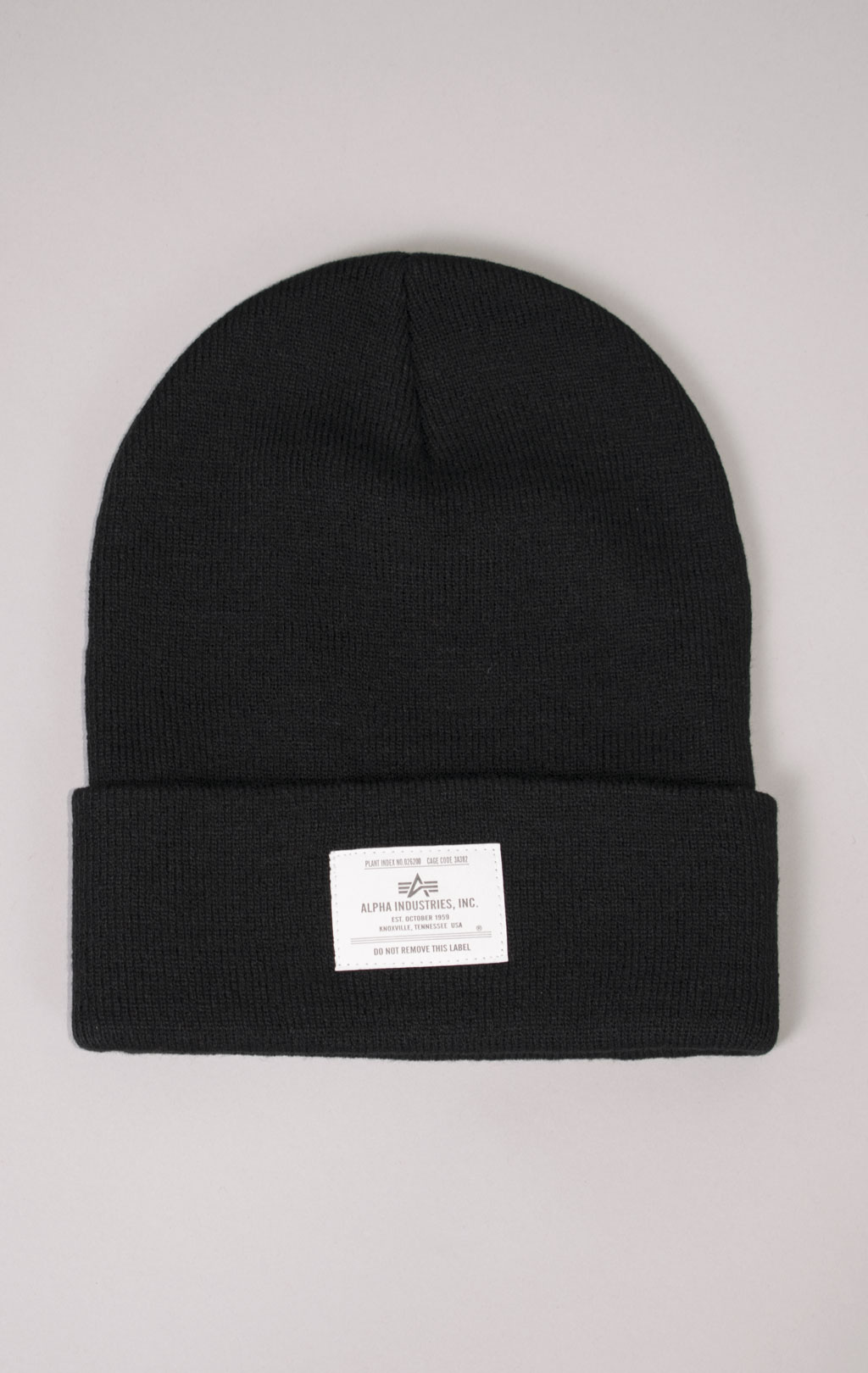 Шапка ALPHA INDUSTRIES ESSENTIAL BEANIE FW 24/25 black 