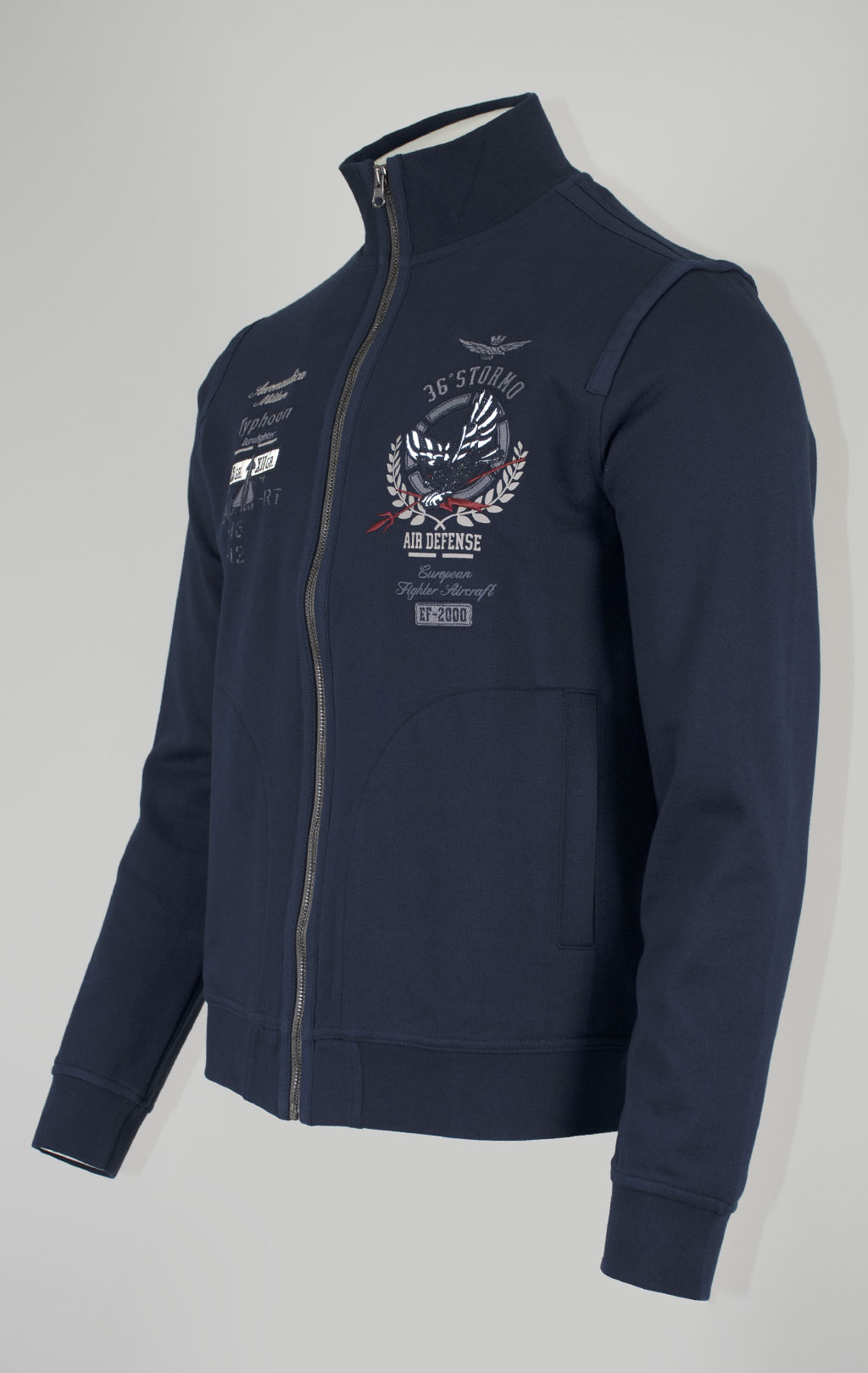 Олимпийка AERONAUTICA MILITARE big size FW 24/25/TR dark blue (FE 1951) 