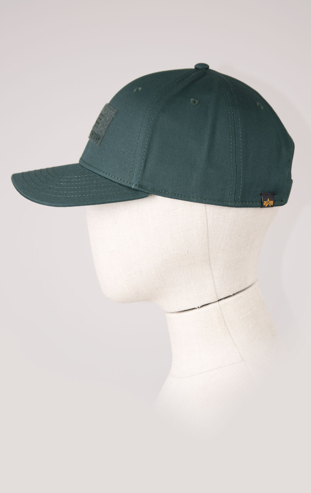 Бейсболка ALPHA INDUSTRIES VELCRO CAP navy green 