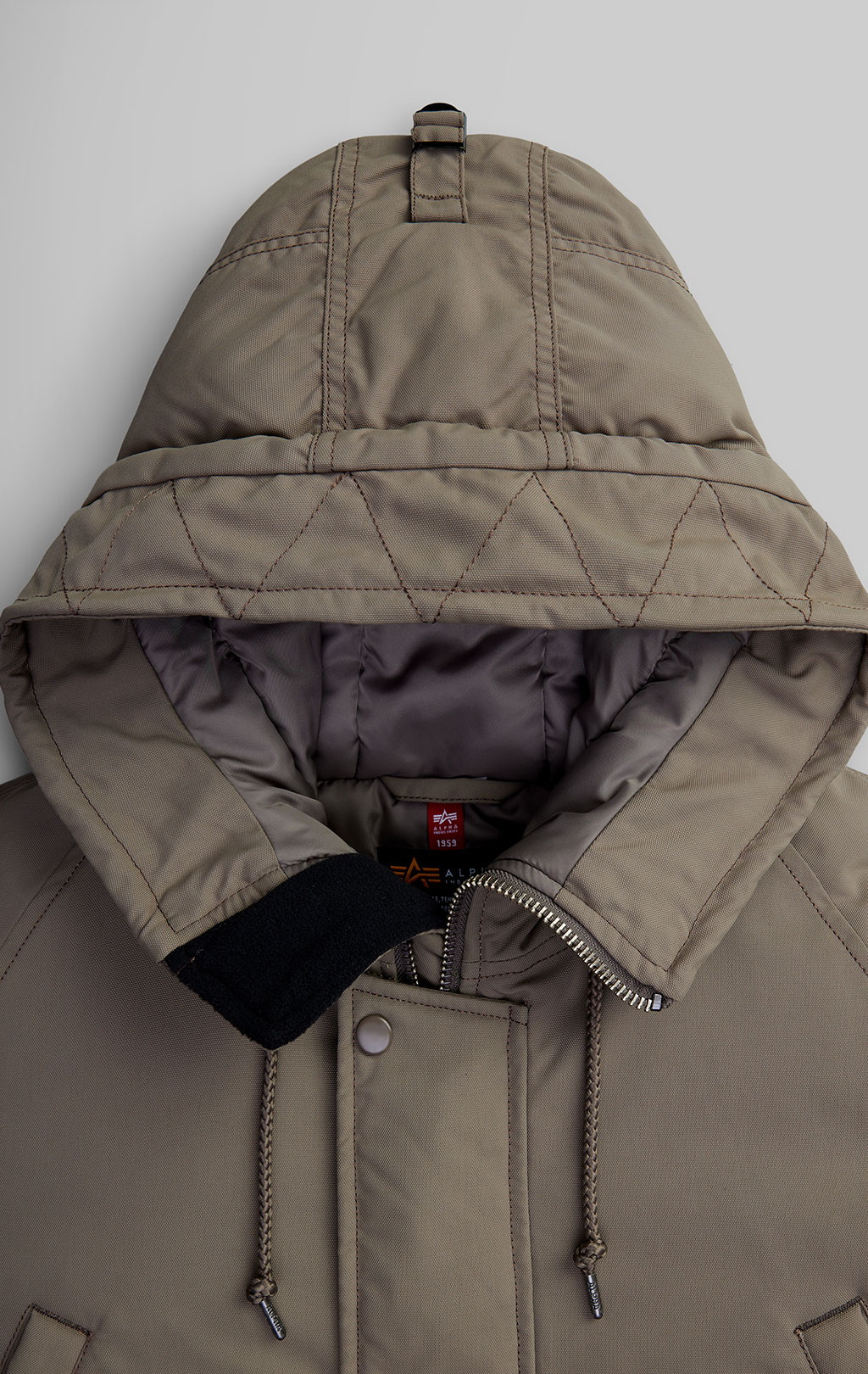 Аляска ALPHA INDUSTRIES ALTITUDE MOD PARKA N-3B FW 24/25 coyote brown 