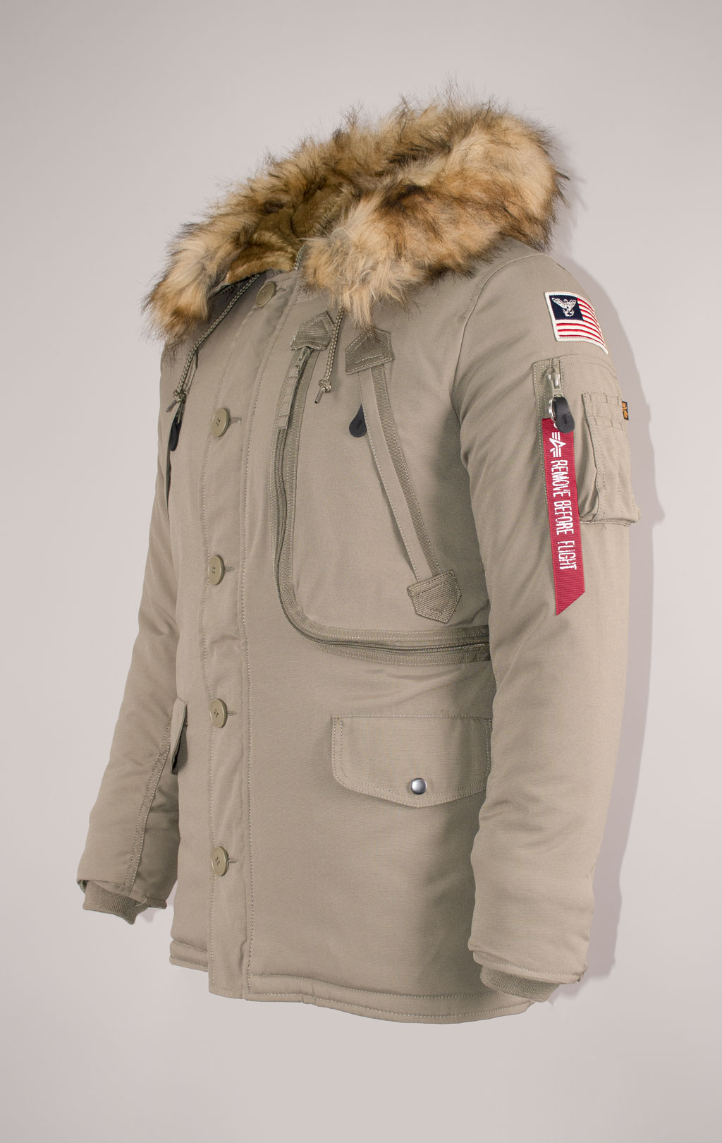 Аляска ALPHA INDUSTRIES POLAR stratos 