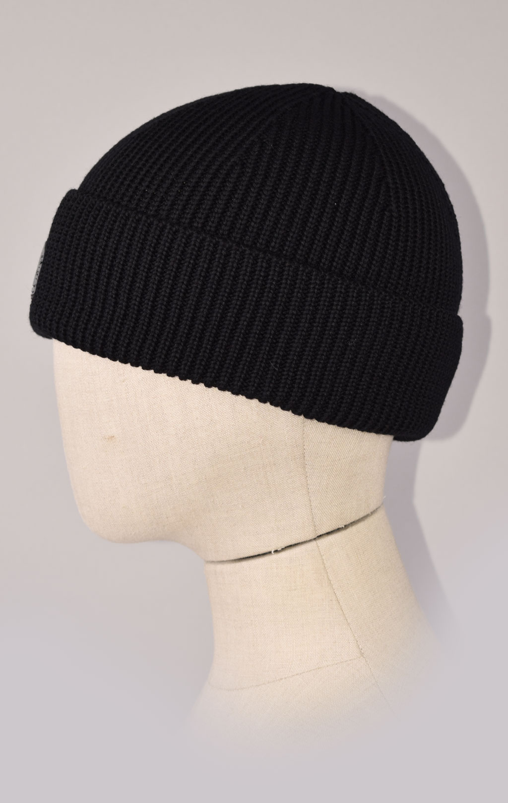 Шапка вязаная PARAJUMPERS PLAIN BEANIE FW 24/25 black 