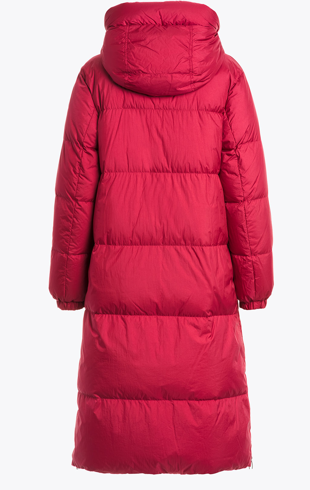 Женское пальто пуховое PARAJUMPERS SLEEPING BAG двустороннее FW 24/25 cerise-amarone 