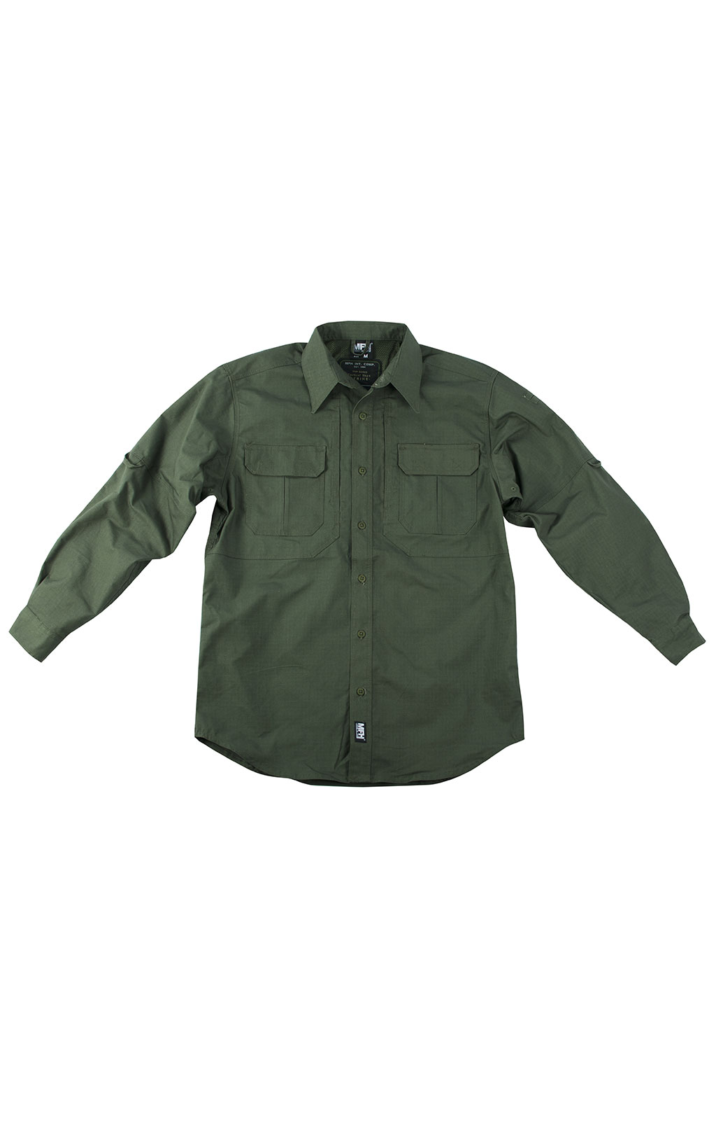 Рубашка MFH Strike хлопок35%/полиэстр235/эластан42% green 