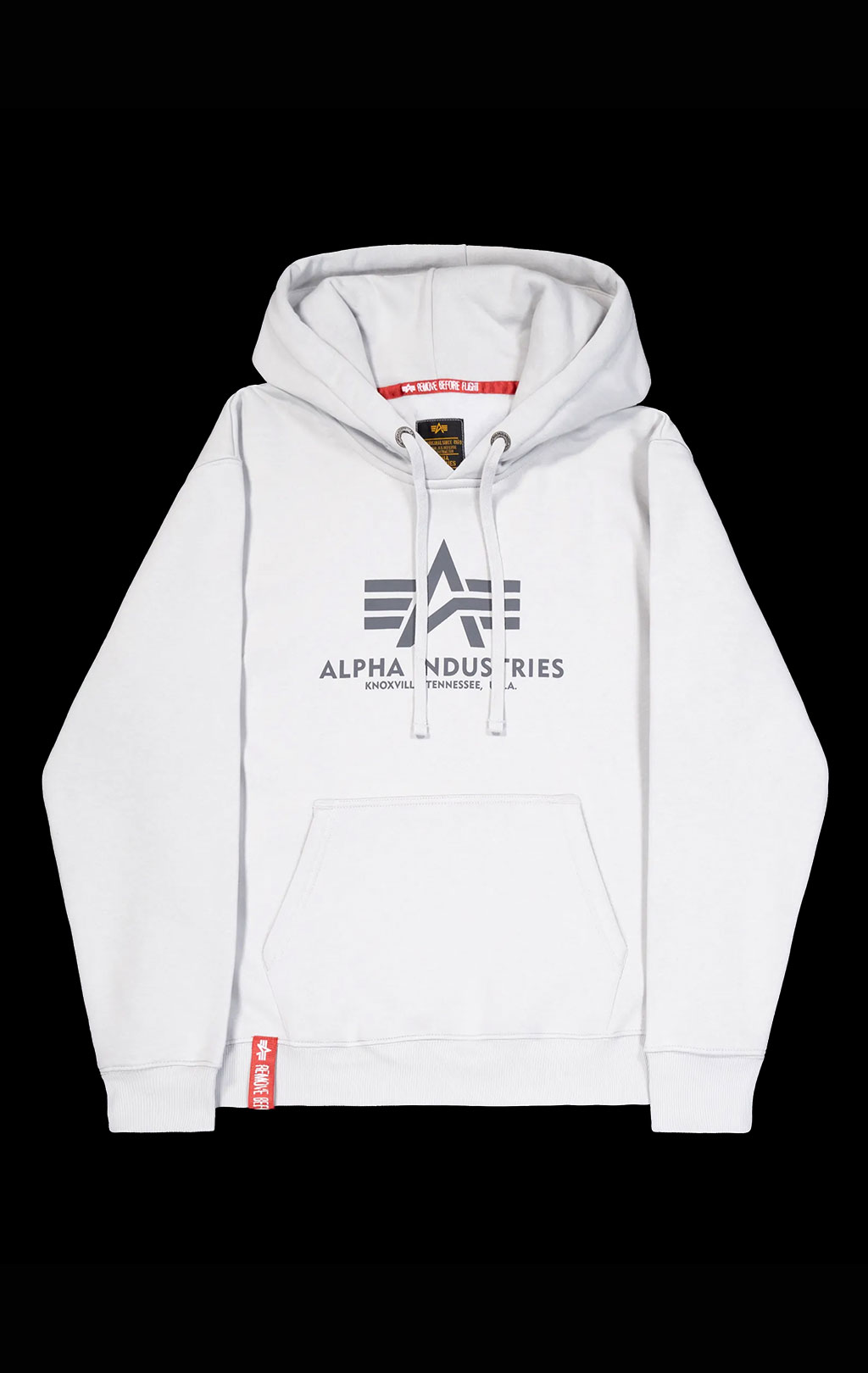 Толстовка ALPHA INDUSTRIES BASIC HOODY pastel grey 