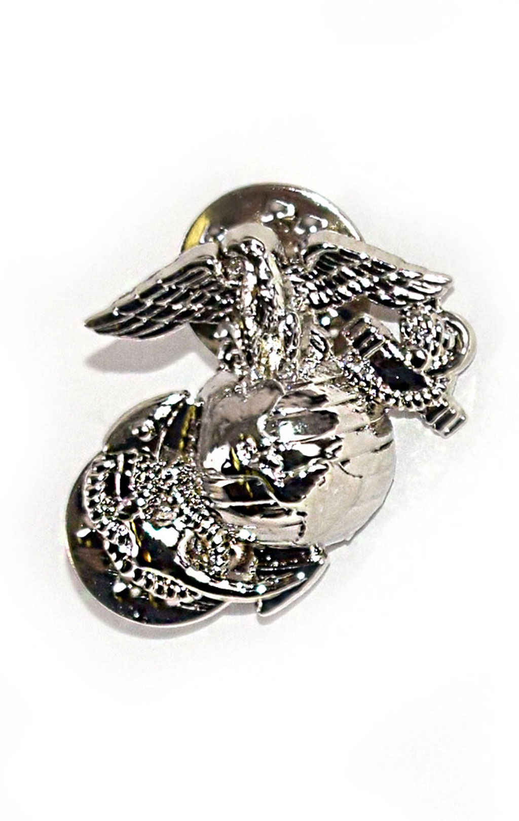 Знак петличн. USMC left silver (P62810) США