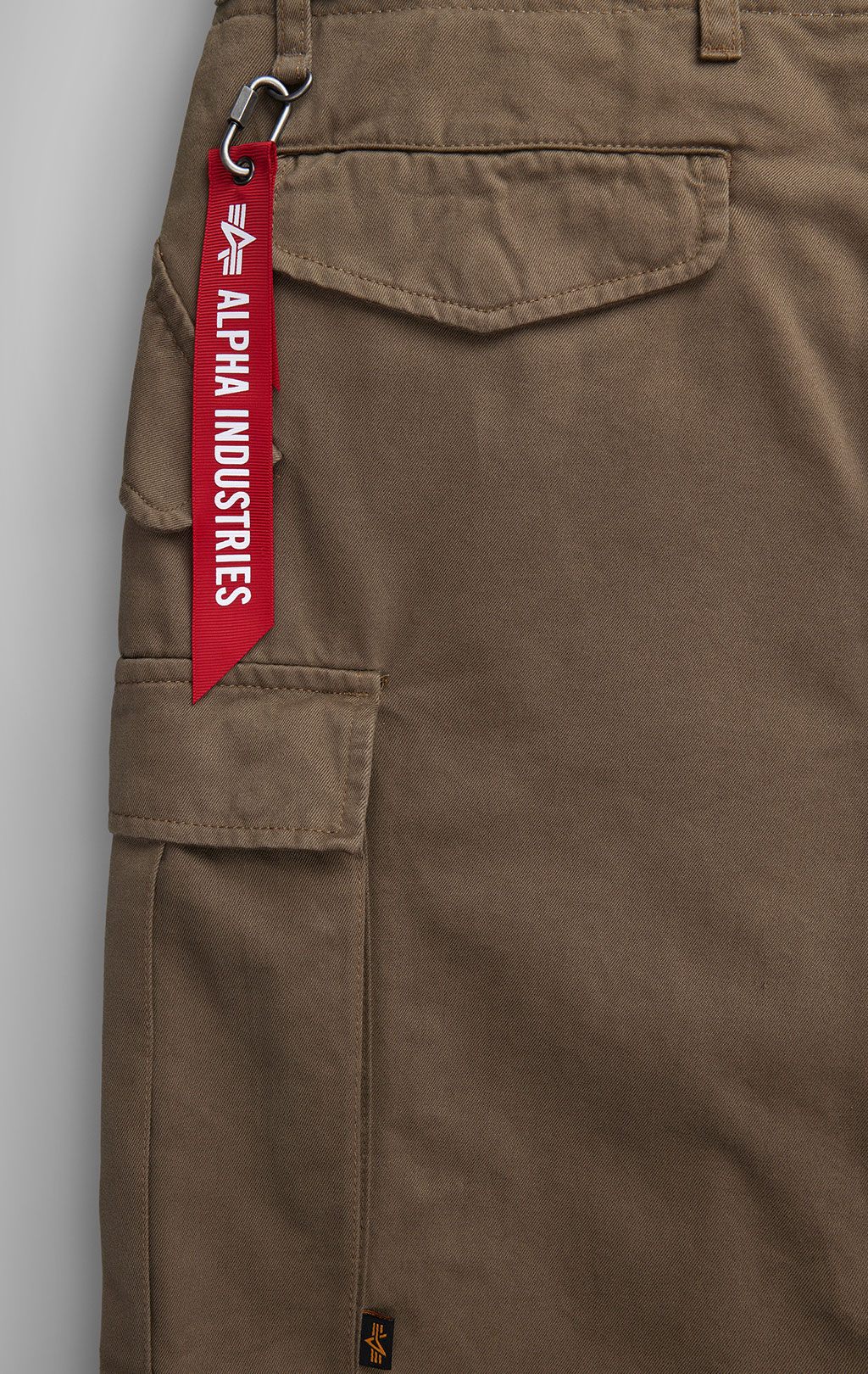 Брюки-карго парашюты ALPHA INDUSTRIES M-65 PANT плотные FW 24/25 coyote brown 