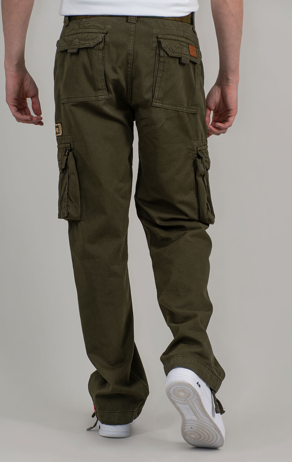 Брюки-карго ALPHA INDUSTRIES JET PANT dark olive (#101212) 