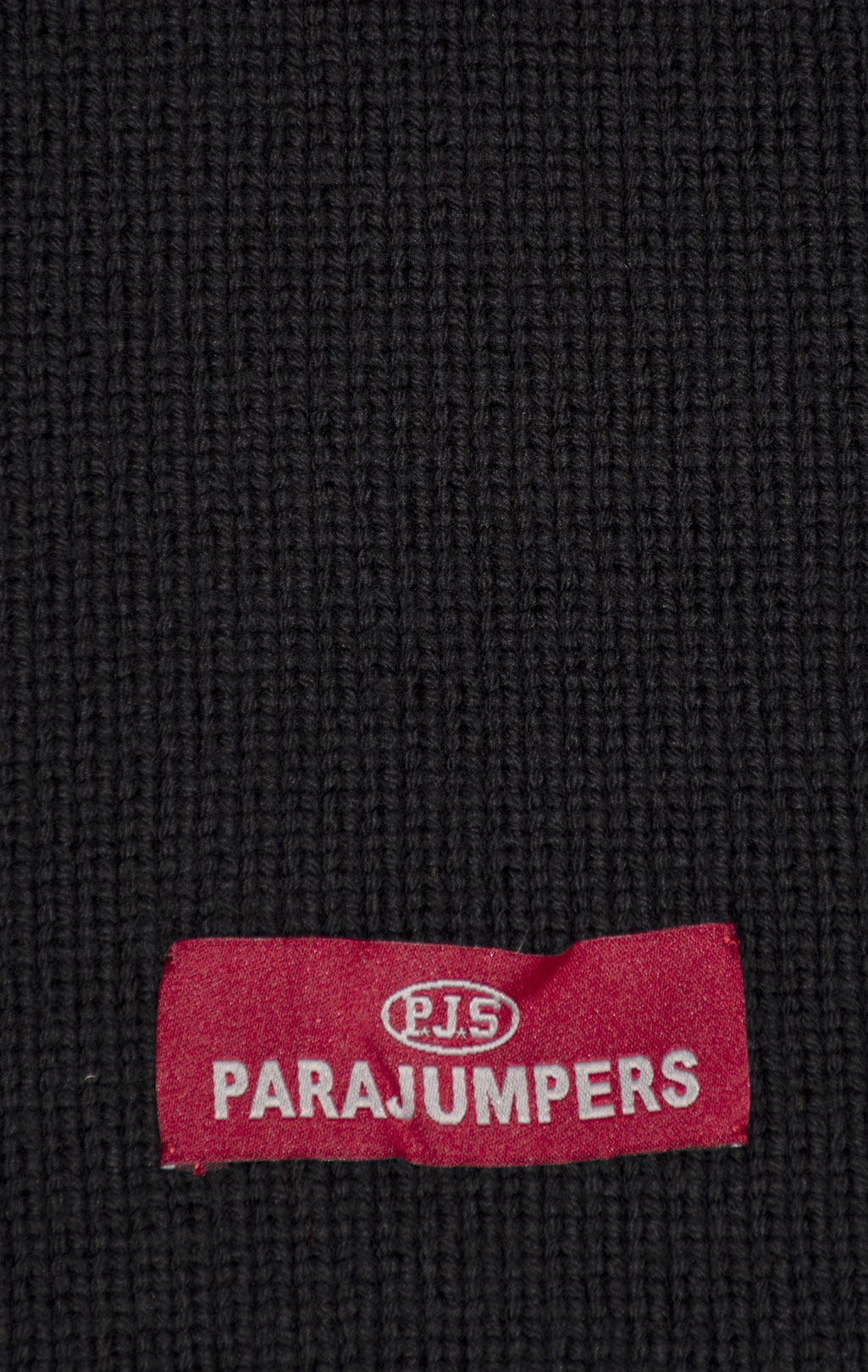 Шарф PARAJUMPERS PLAIN SCARF FW 24/25 black 