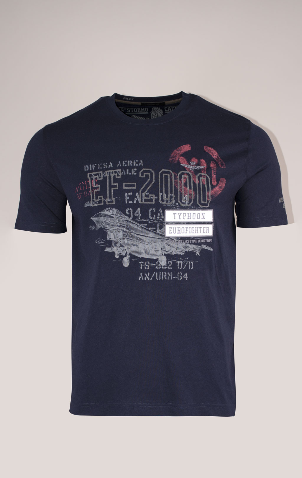 Футболка AERONAUTICA MILITARE FW 24/25/BD dark blue (TS 2325) 