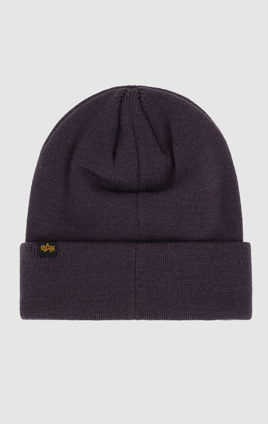 Шапка ALPHA INDUSTRIES CREW BEANIE plum 