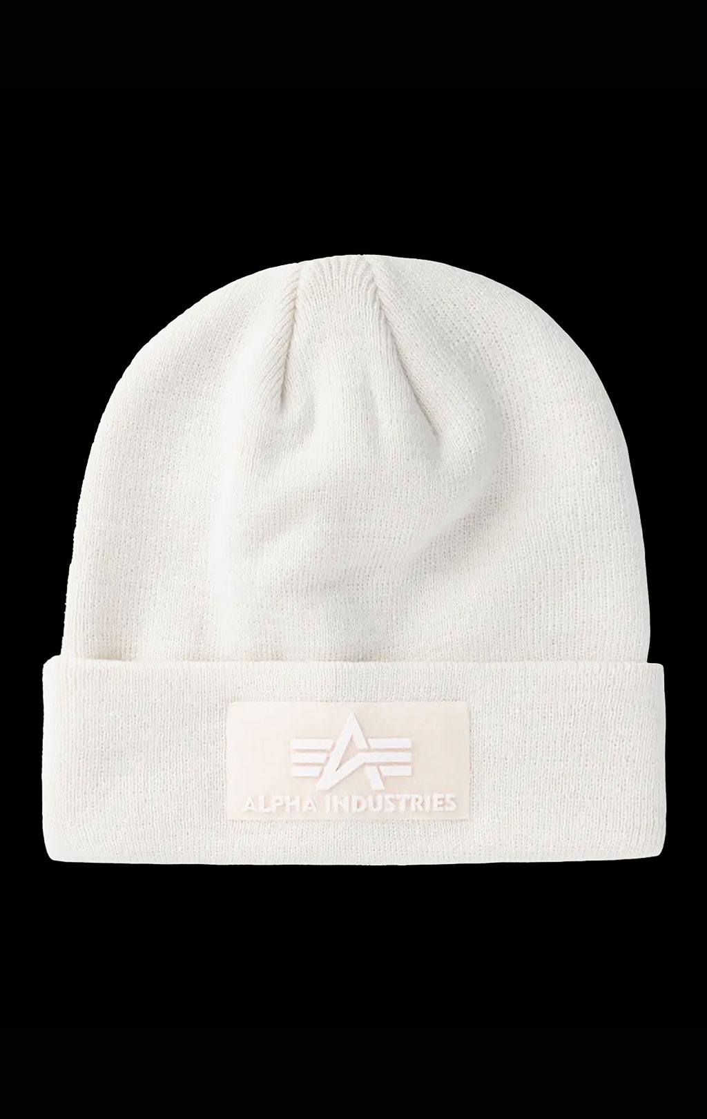 Шапка ALPHA INDUSTRIES VLC BEANIE jet stream white 