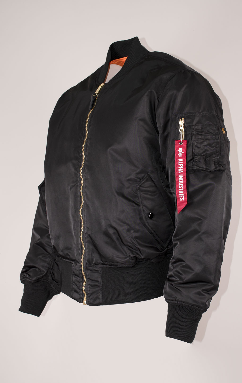 Бомбер ALPHA INDUSTRIES ORIGINAL FIT MA-1 FW 24/25 black 