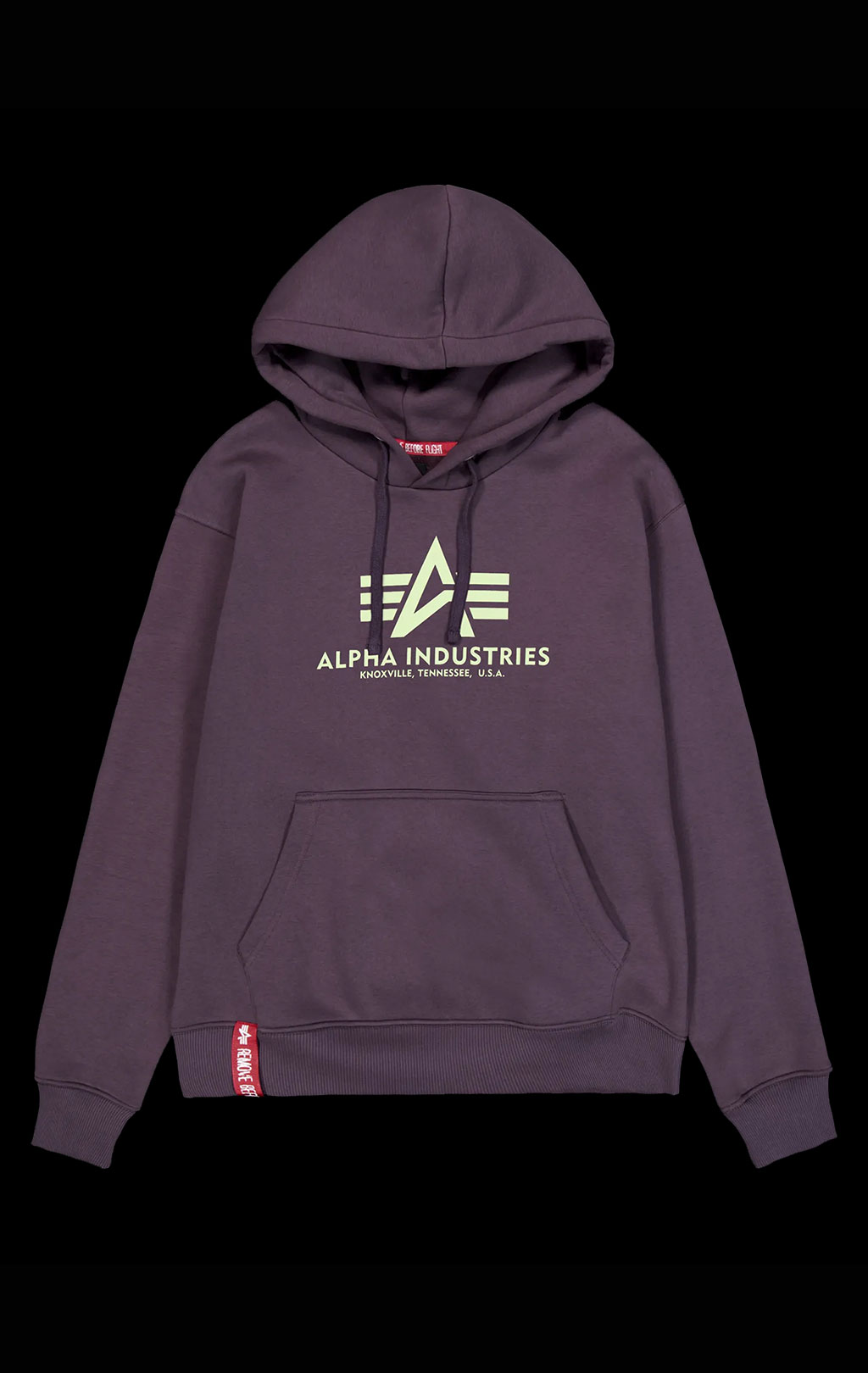 Толстовка ALPHA INDUSTRIES BASIC HOODY plum 