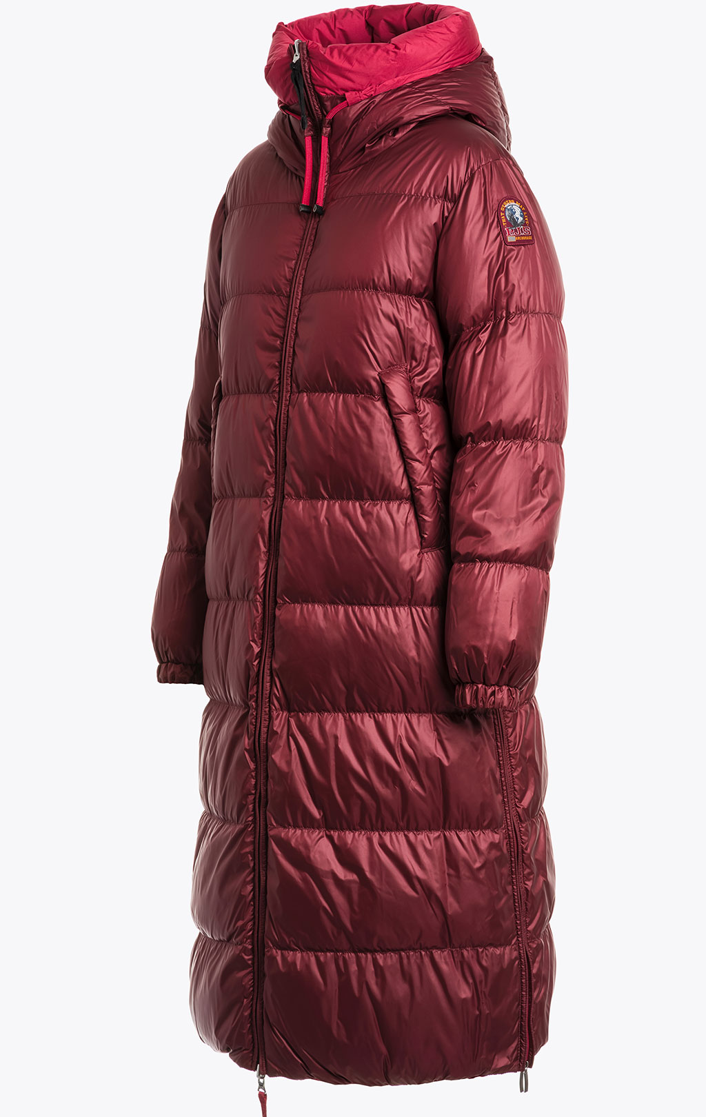 Женское пальто пуховое PARAJUMPERS SLEEPING BAG двустороннее FW 24/25 cerise-amarone 