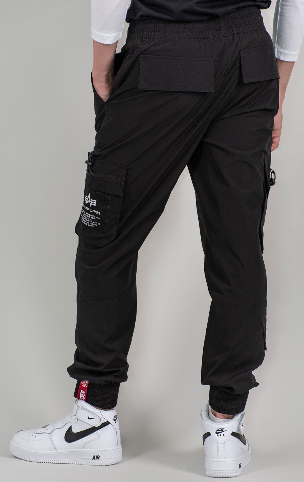 Брюки джоггеры ALPHA INDUSTRIES TACTICAL JOGGER black 