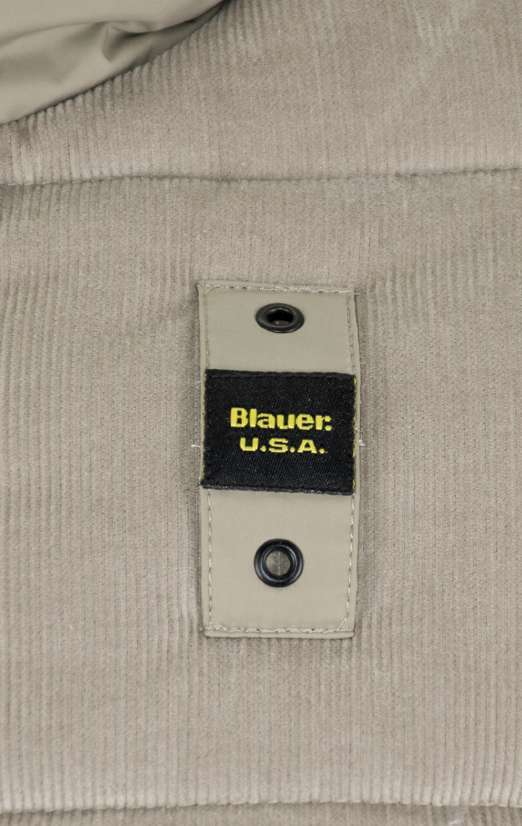 Куртка-пуховик BLAUER FARGO вельвет FW 24/25 beige 301 (CO2115) 