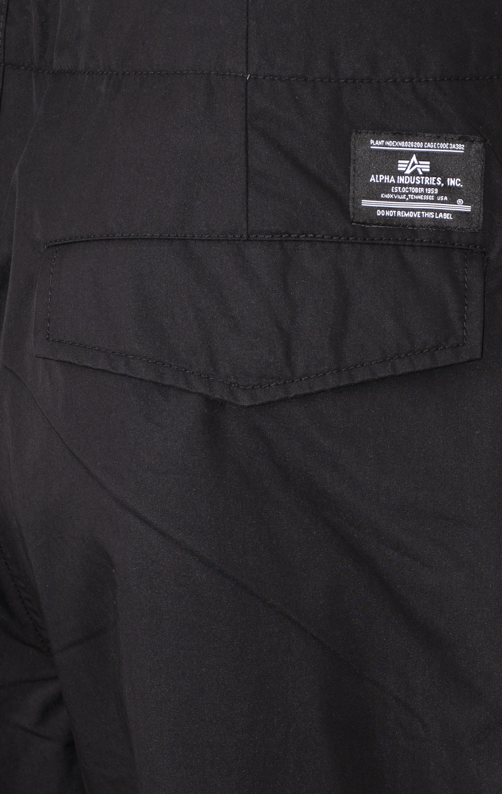 Брюки-карго парашюты ALPHA INDUSTRIES PARACHUTE PANTS FW 24/25 black 