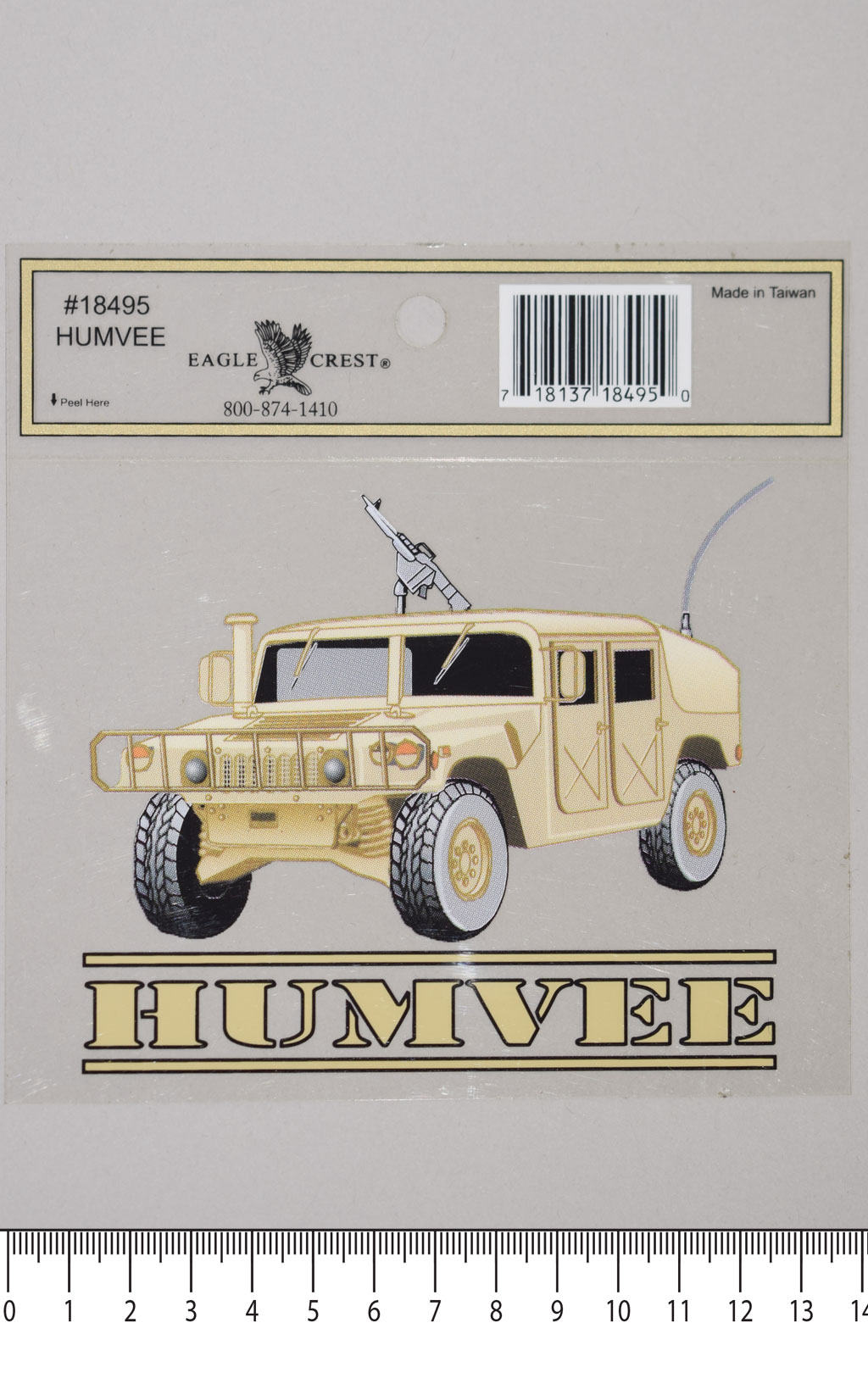 Наклейка HUMVEE #18495 США