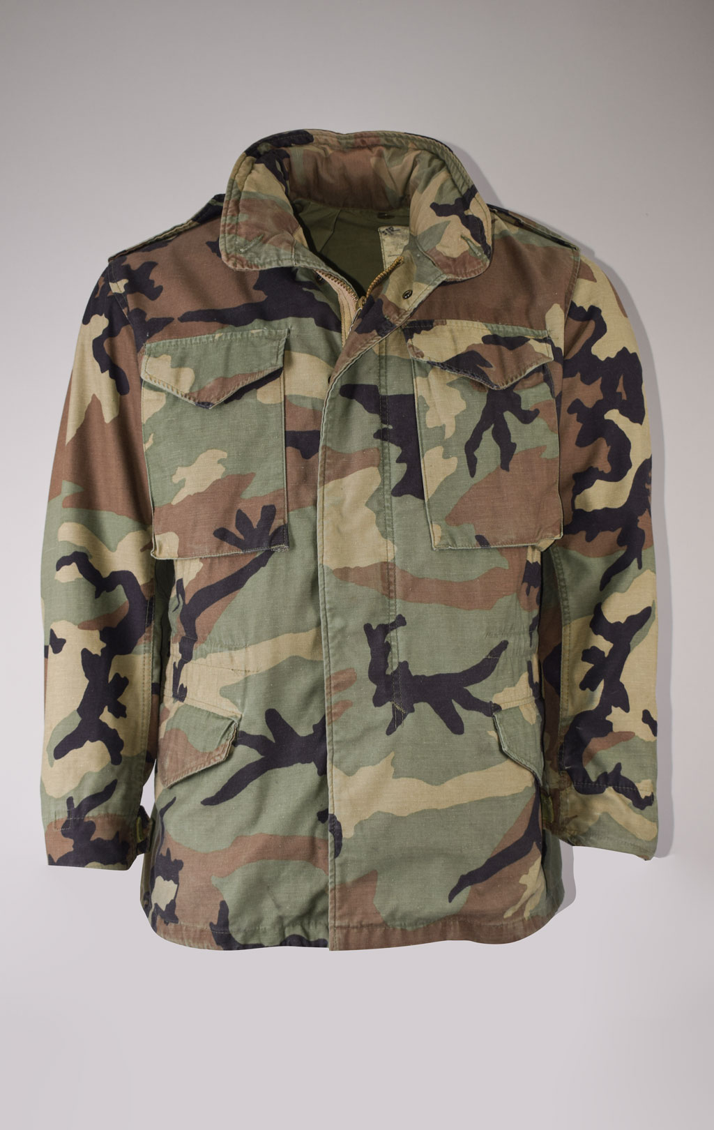 Куртка CLASSIC M-65 camo woodland б/у США
