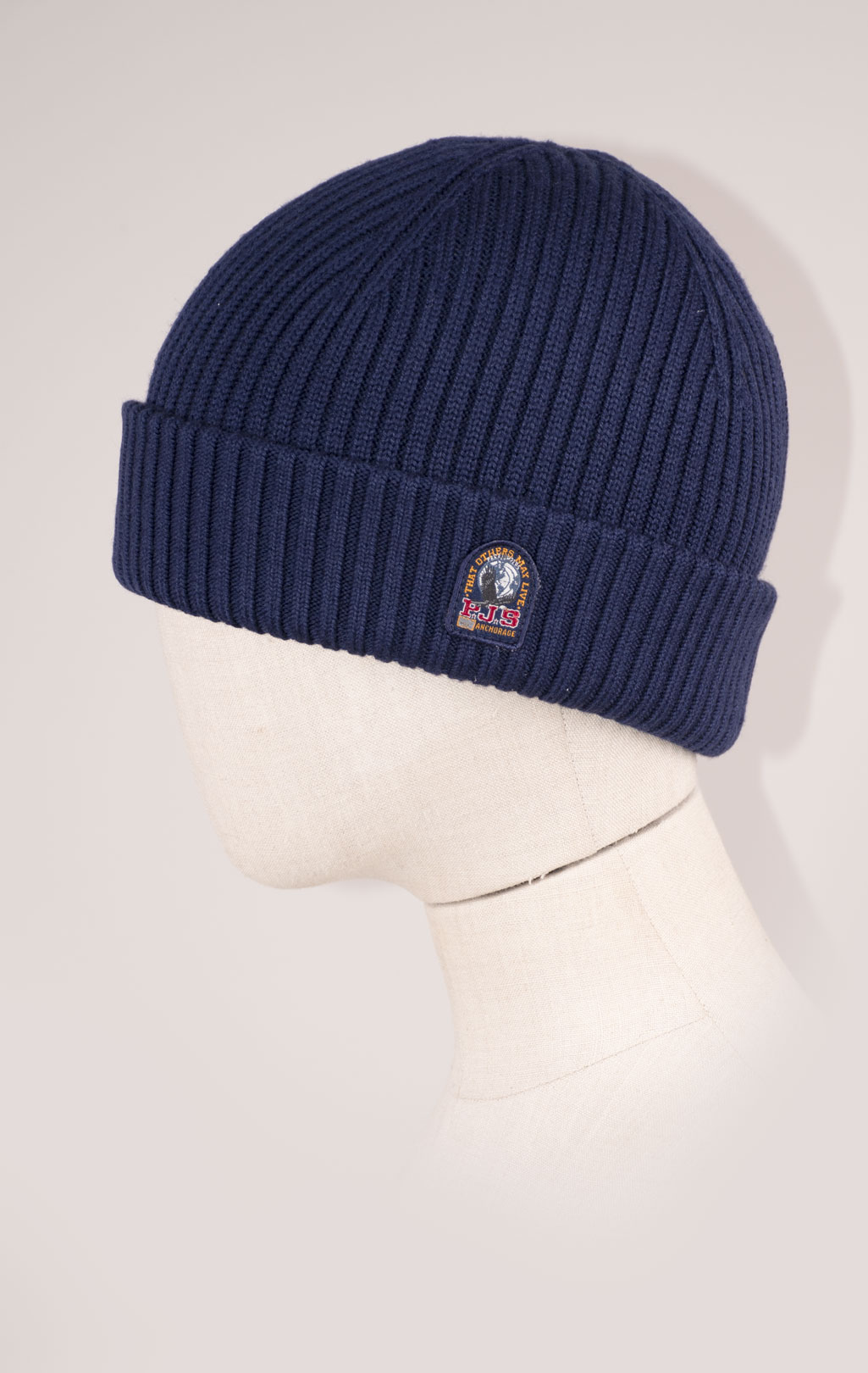 Шапка вязаная PARAJUMPERS RIB HAT FW 24/25 peacot 