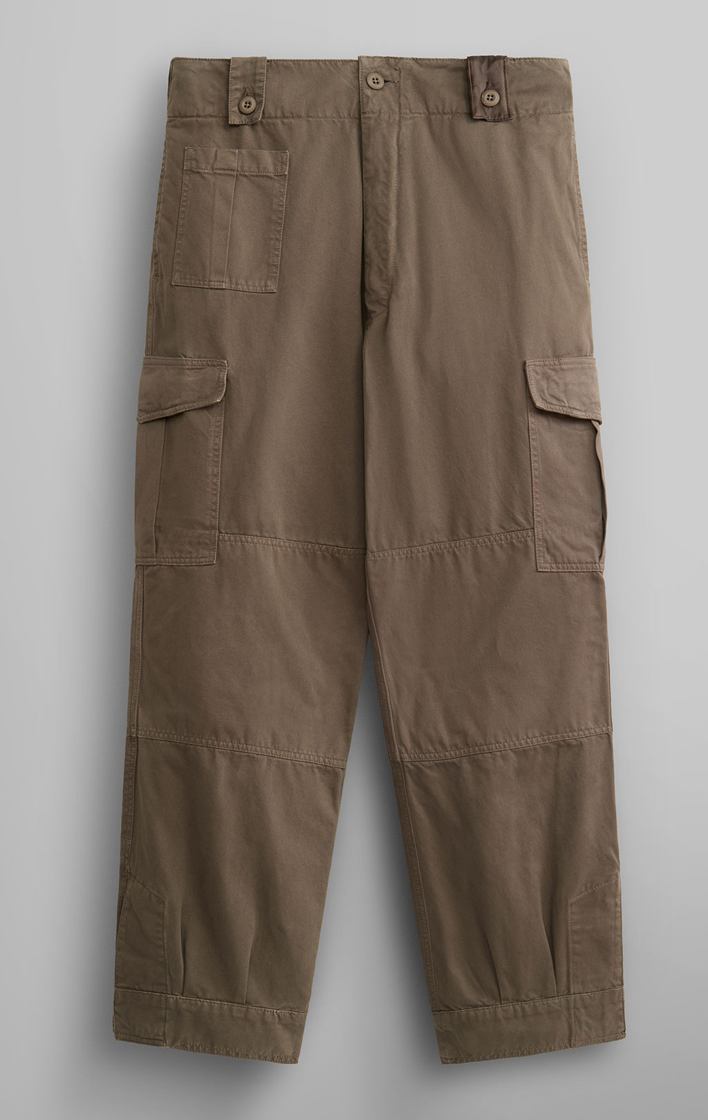 Брюки-карго ALPHA INDUSTRIES BELGIAN PANT M-64 плотные FW 24/25 coyote brown 