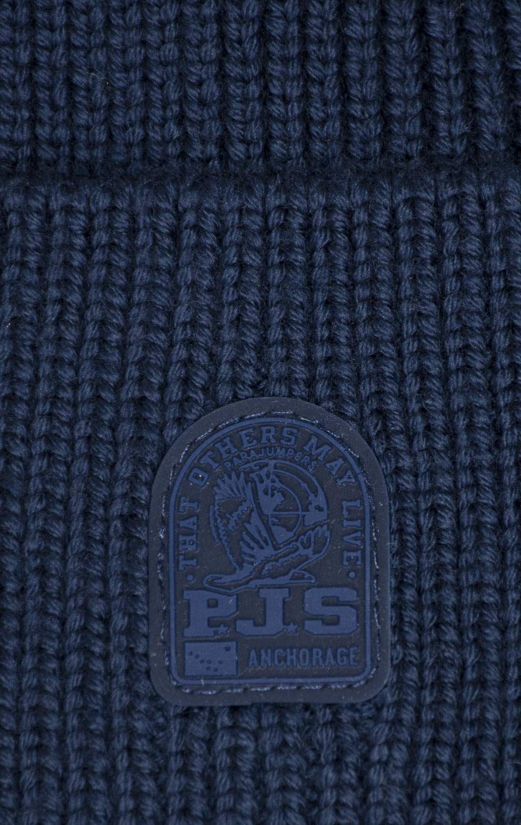 Шапка вязаная PARAJUMPERS PLAIN BEANIE FW 24/25 peacot 