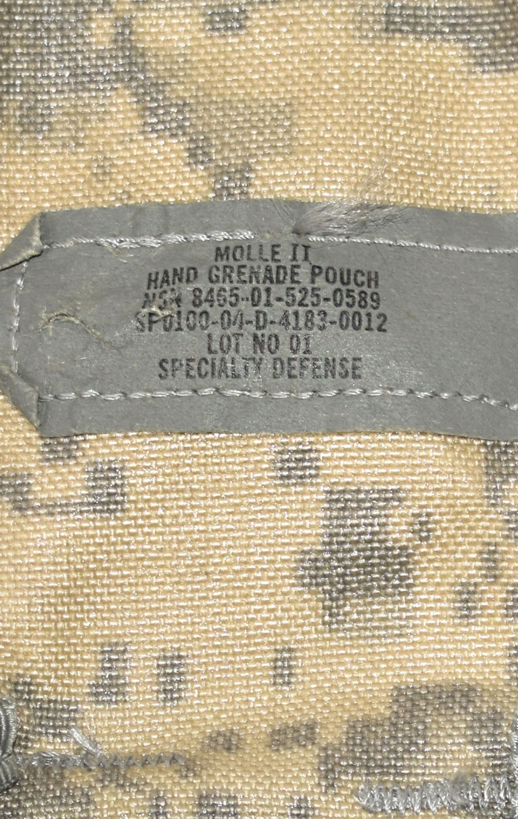 Подсумок гранатный Hand Grenade acu б/у США