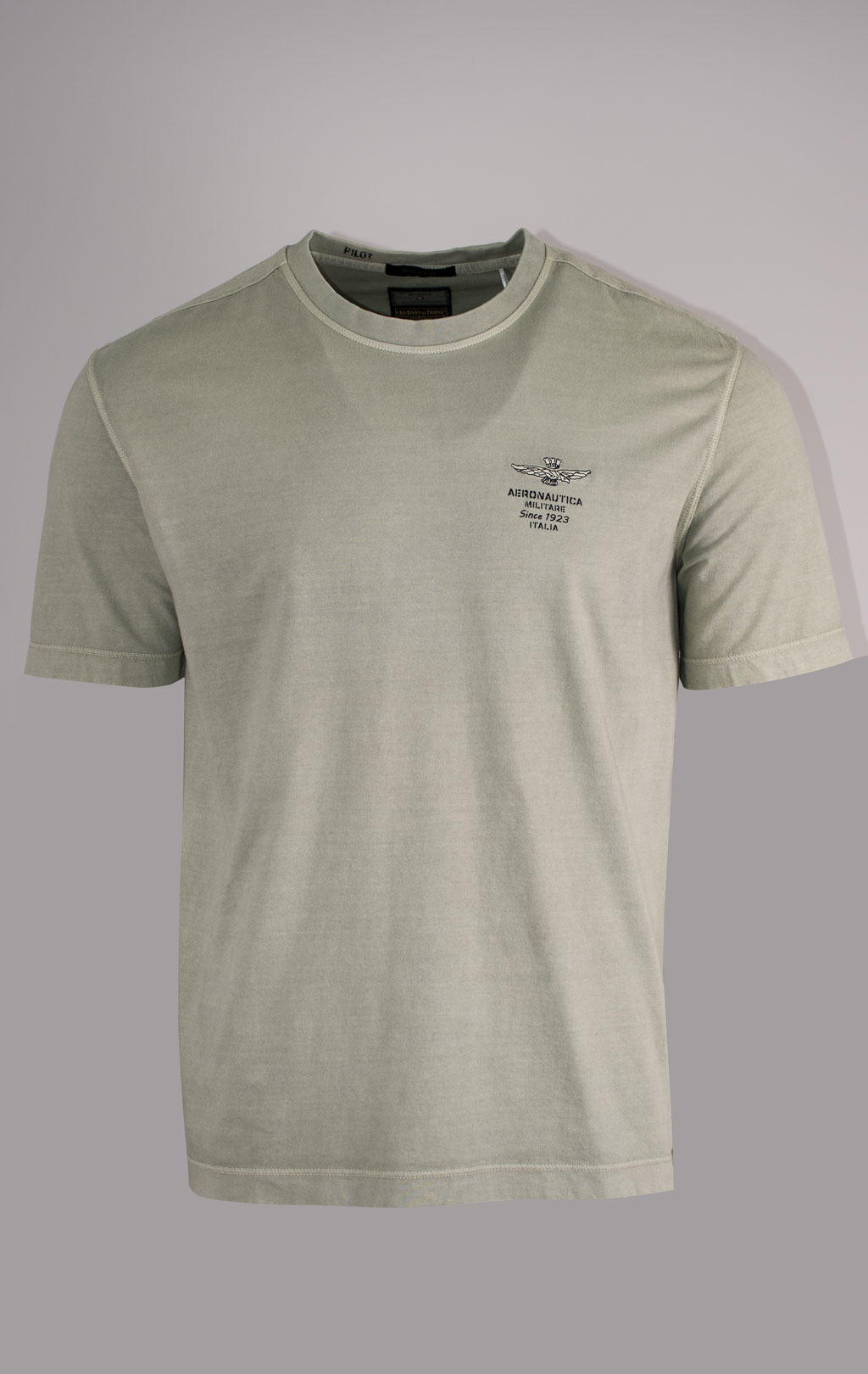 Футболка AERONAUTICA MILITARE SS 24/IN sage green (TS 2205) 